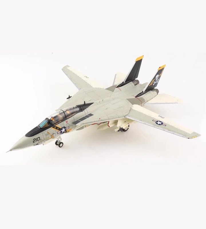 HA5240美軍VF-84海盜旗F-14A Tomcat雄貓60391/AJ210,模型
