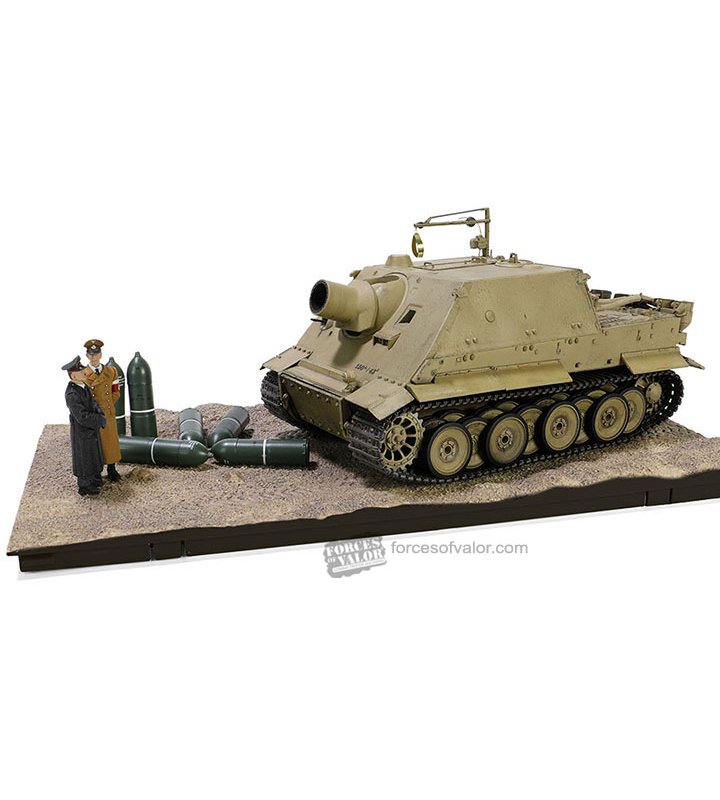 802001A德國突擊虎Sturmtig坦克(原型沙色)1/32模型成品