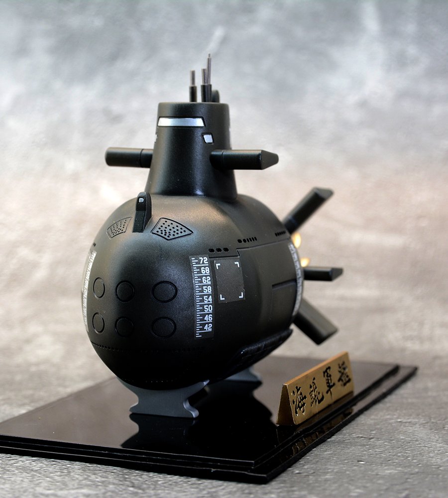 海軍SS-711海鯤潛艦Q版樹脂模型材料包