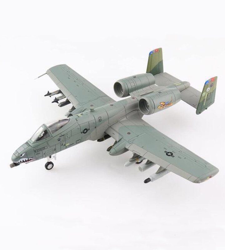 HA1333飛虎鯊魚嘴彩繪A-10C攻擊機第75中隊模型