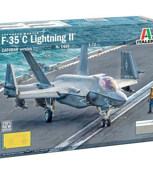 1469美國 F-35C 閃電II 第五代匿蹤多用途戰鬥機1/72模型