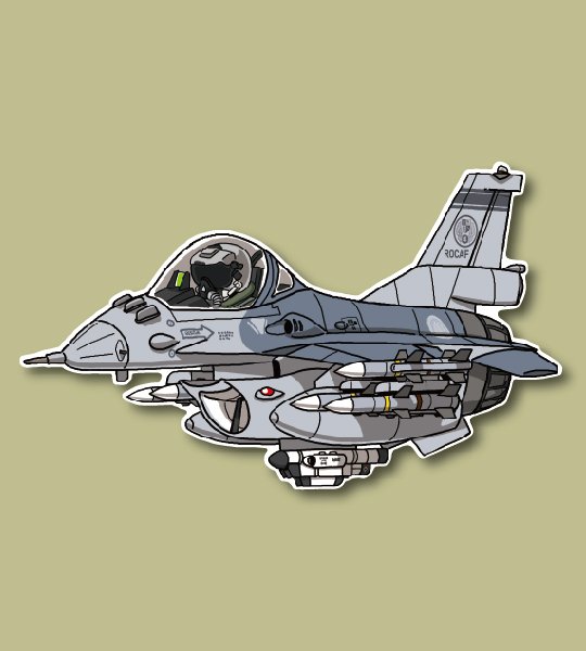 空軍F-16AM戰鬥機單座*嘉義第四聯隊