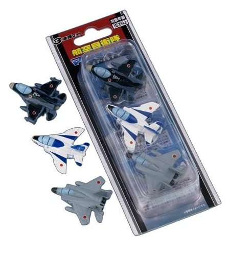 MA609日本航空自衛隊 F-2/T-4/F-14戰鬥機磁鐵3入套組