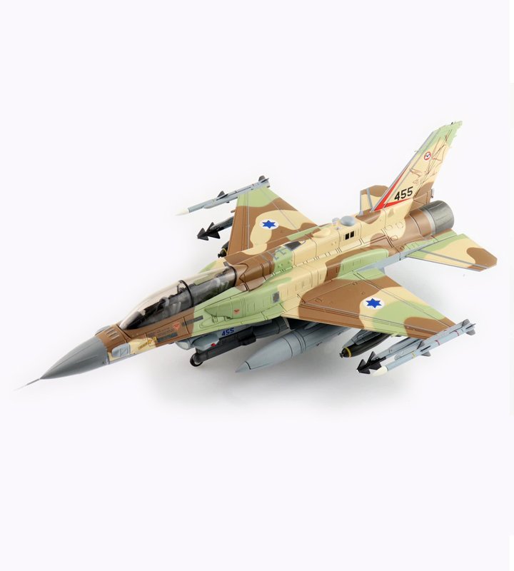 HA38038以色列空軍F-16I 第105毒蠍中隊合金模型