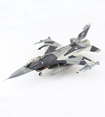 HA38004美軍F-16C第354聯隊AK第18假想敵中隊Red 90分裂迷彩合金模型