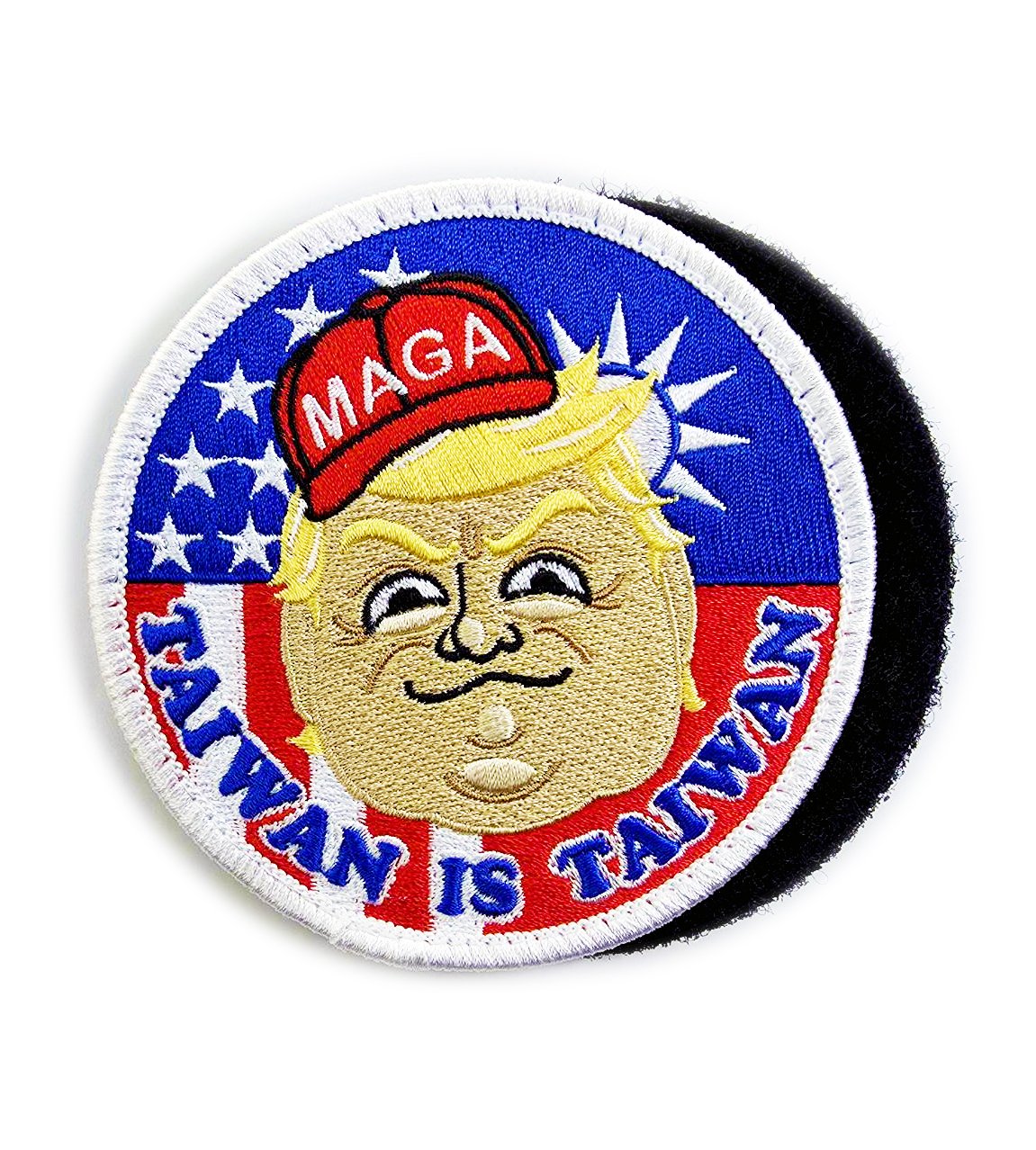 P0155台灣就是台灣TAIWAN IS TAIWAN 繡章(魔鬼氈)