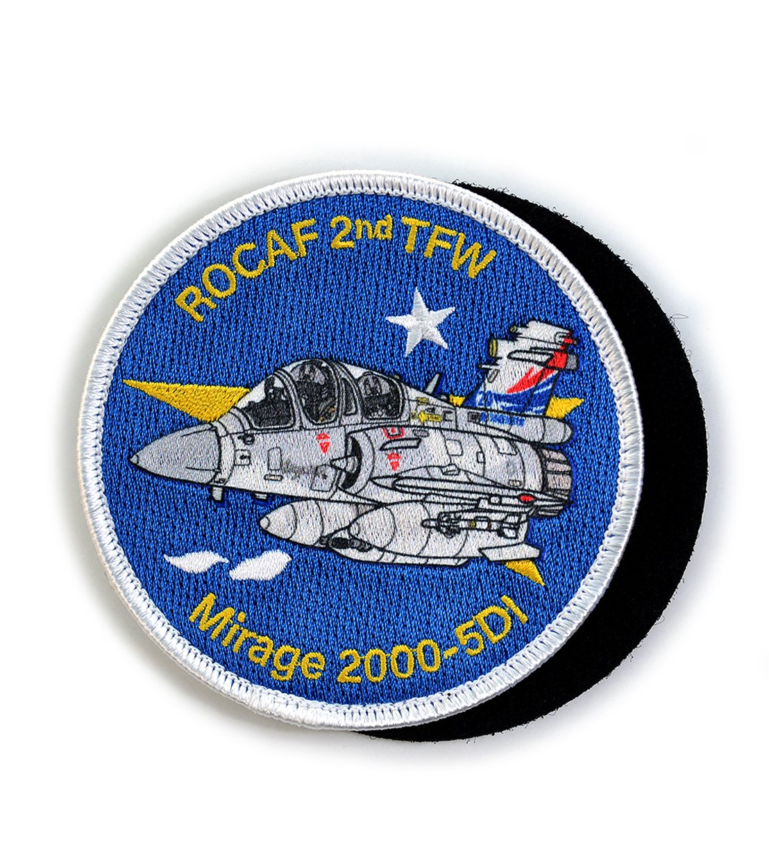 P0151空軍幻象MIRAGE 2000-5DI 臂章Mr.dom系列(有魔鬼氈)