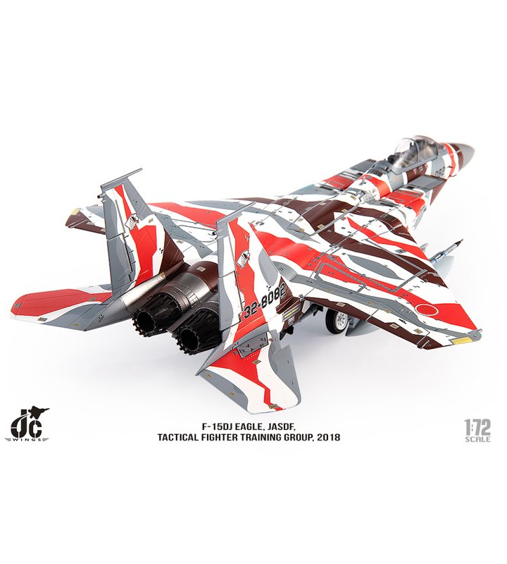 JCW-72-F15-024日本航空自衛隊飛行教導隊F-15DJ假想敵082模型