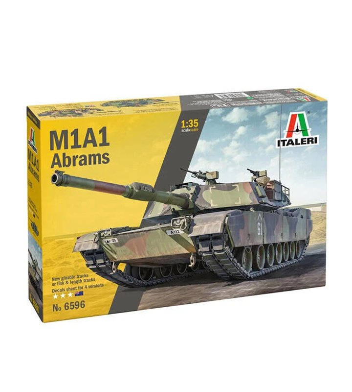 6596美國陸軍 M1A1  Abrams艾布蘭坦克1/35模型