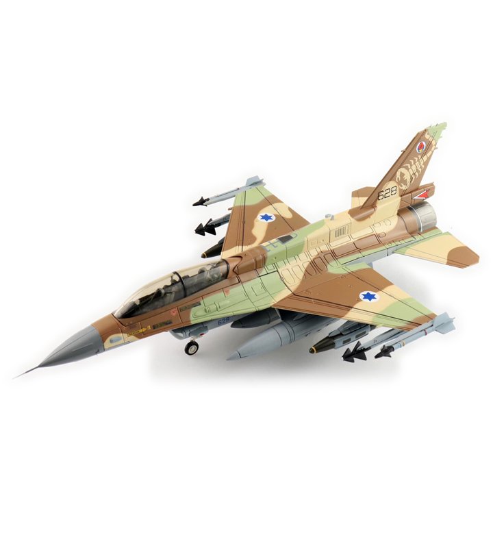 HA38037以色列空軍F-16I 第119中隊蝙蝠中隊合金模型