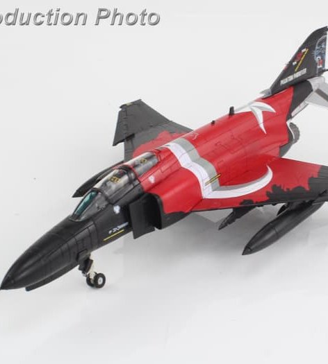 HA19079土耳其空軍F-4服役50週年彩繪1/72合金成品模型HM