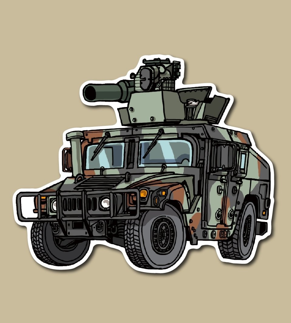 國軍拖式飛彈悍馬車