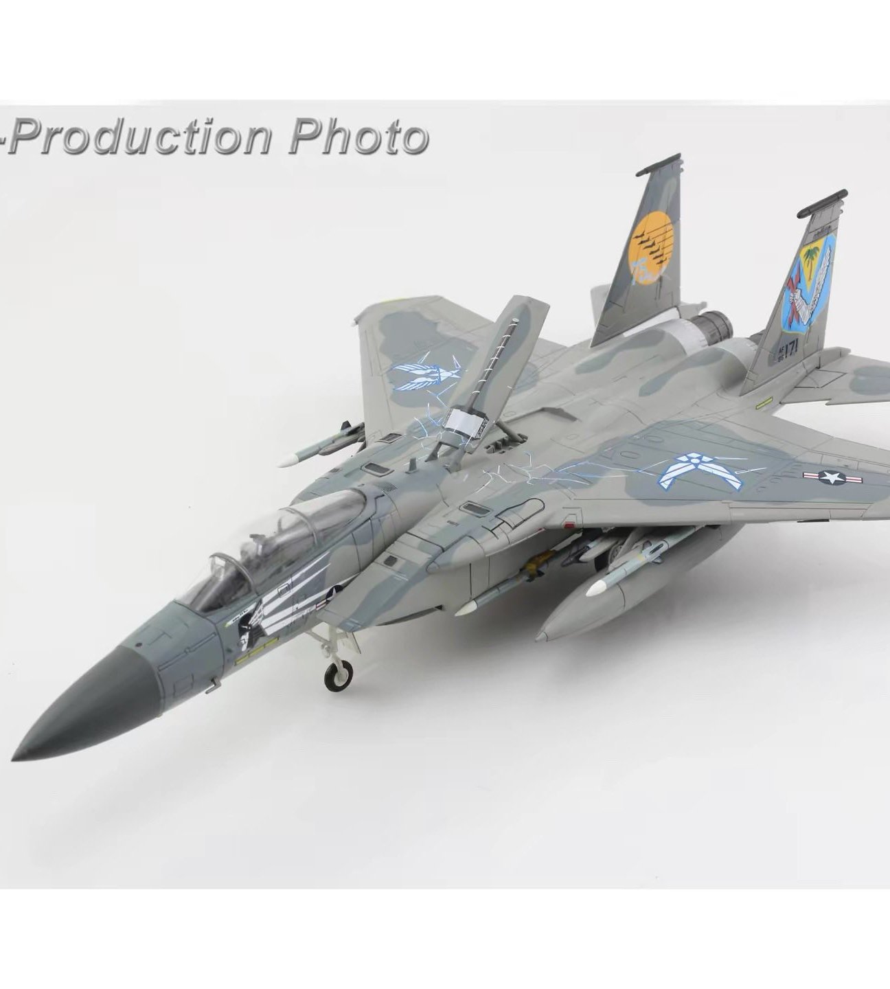 HA4578美國 F-15C佛羅里達國民警衛隊7週年紀念版