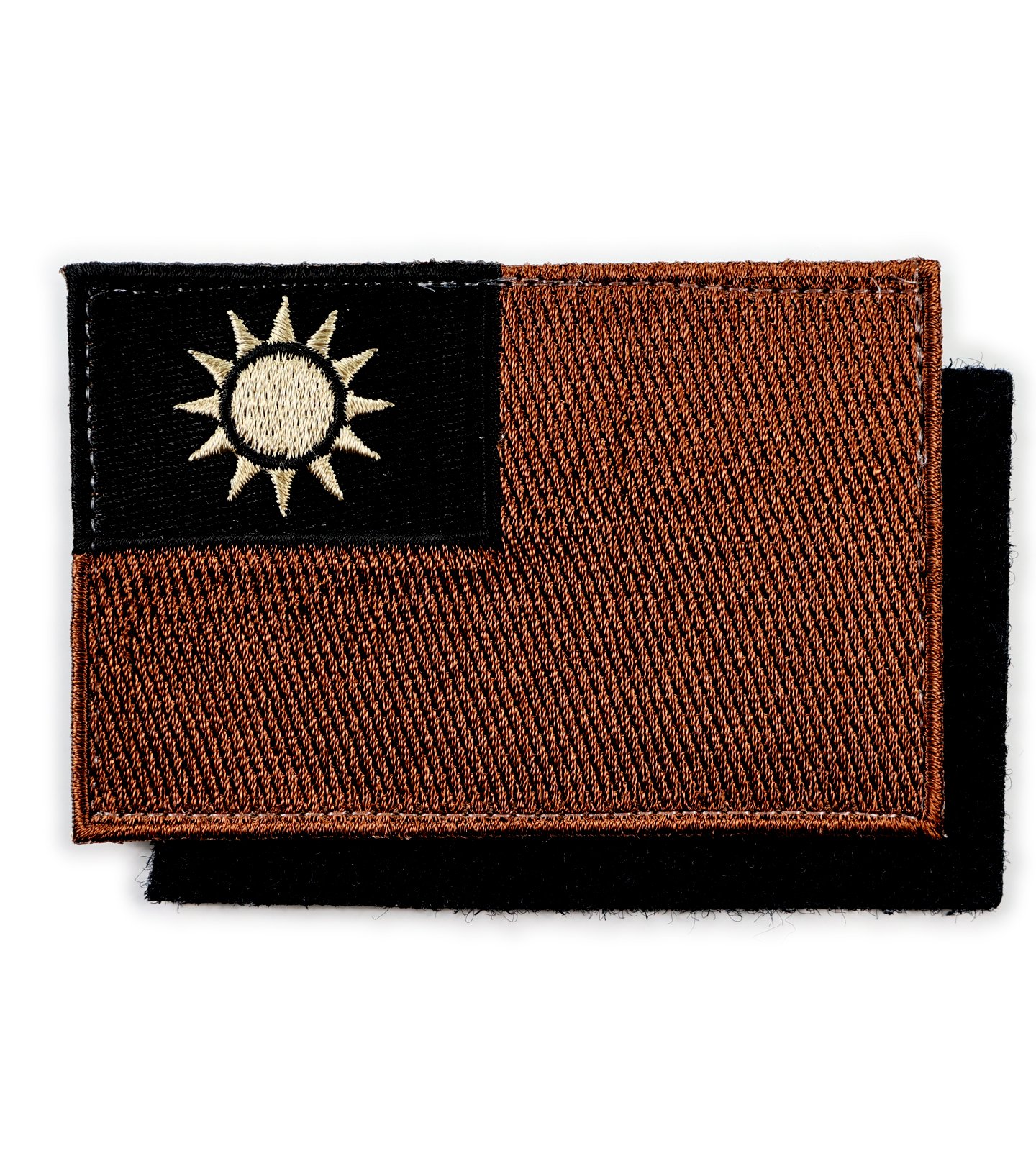 P0170 中華民國國旗R.O.C. TAIWAN繡章(多地迷彩版)(有魔鬼氈)