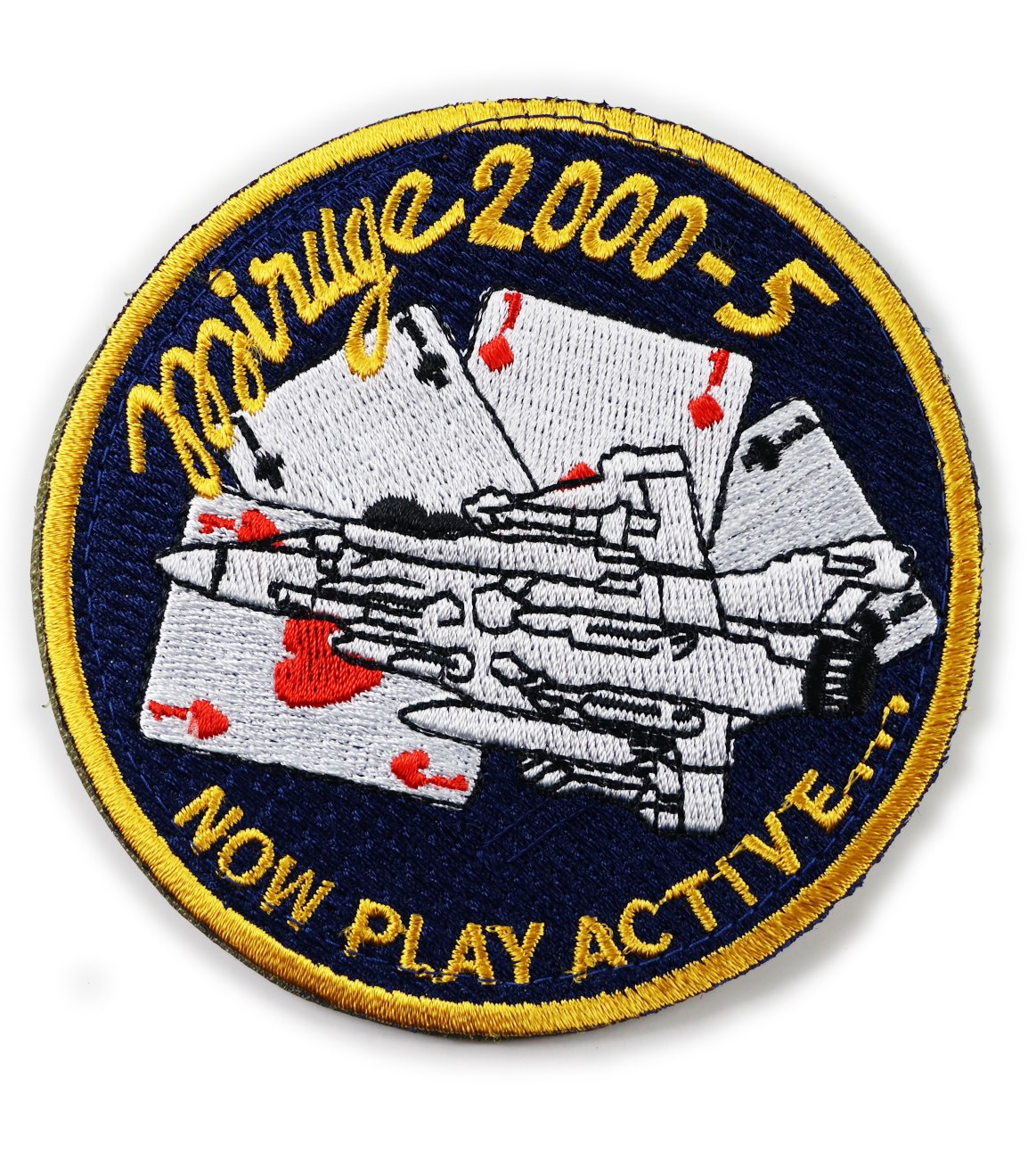 P0179空軍幻象Mirage2000-5法國換訓章(有魔鬼氈)
