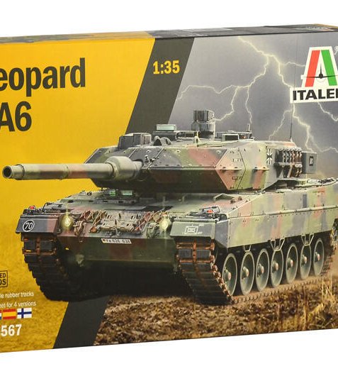 6567德國豹2A6 主力戰車1/35模型