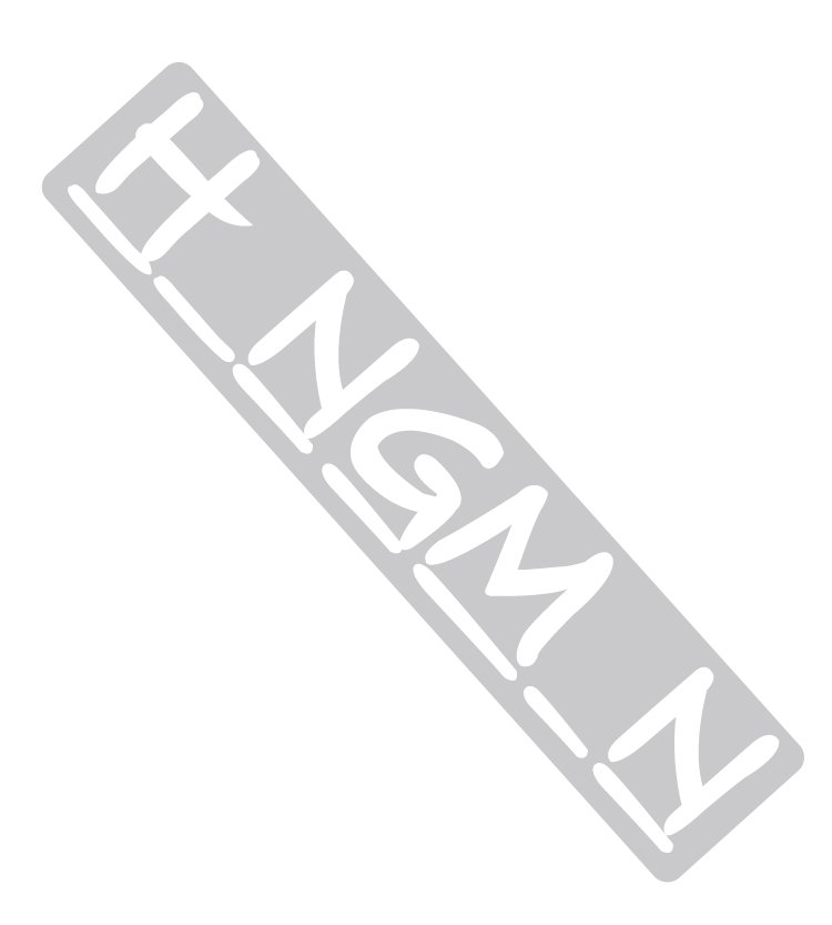 ST0047劊子手HANGMAN呼號塑膠貼紙