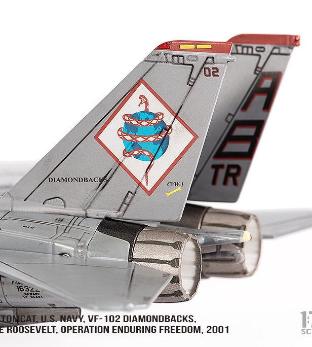 美國海軍F-14B雄貓式戰機VF-102中隊 JCW-72-F14-024