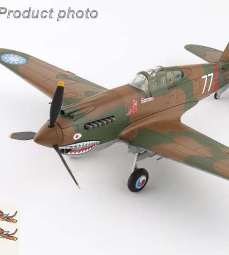 HA9207飛虎隊地獄天使P-40B第3中隊隊長