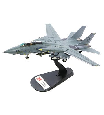 HA5218 F-14A雄貓美國海軍VF-41黑王牌”搭載企業號航空母艦最後航行模型