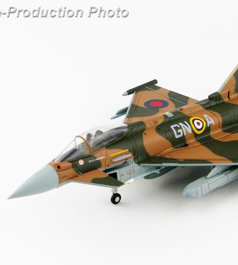 HA6607英國皇家空軍EF-2000不列顛戰役75週年紀念1/72合金成品模型HM
