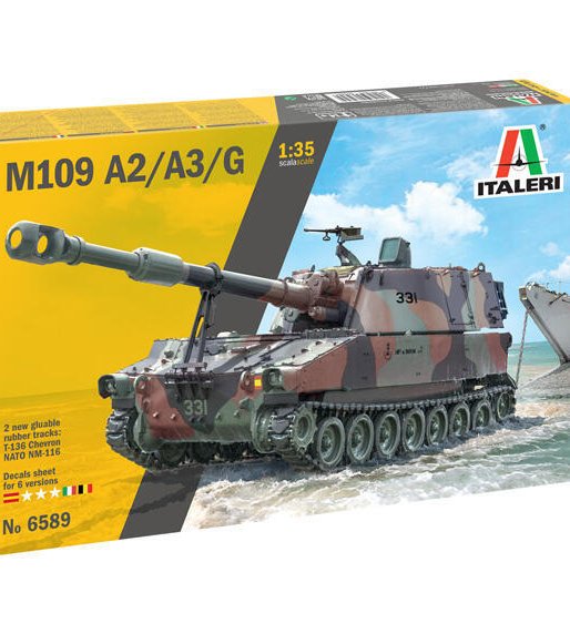 6589美國M109 A2/A3/G自走砲1/35模型
