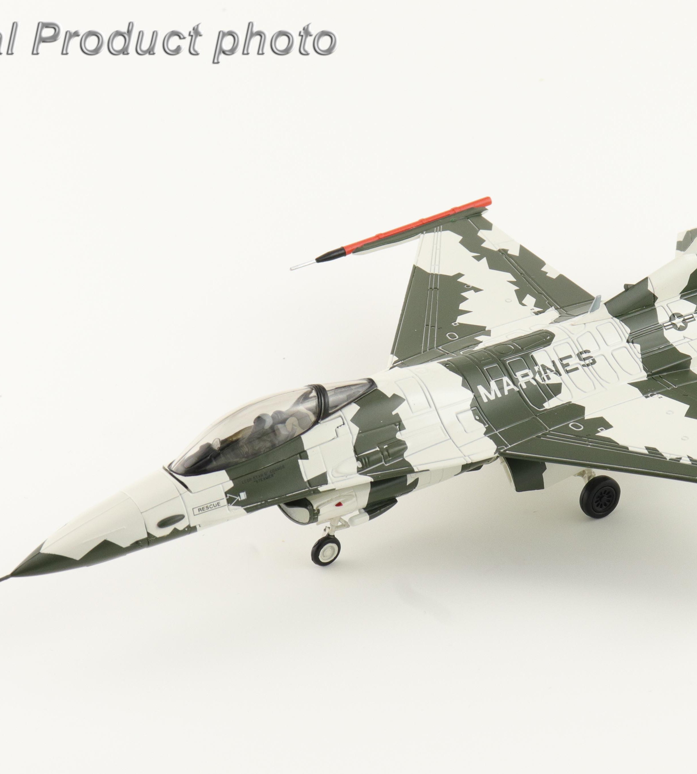 HA38063美國海軍武器學校F-16N假想敵中隊TOP GUN彩繪機合金成品1/72模型