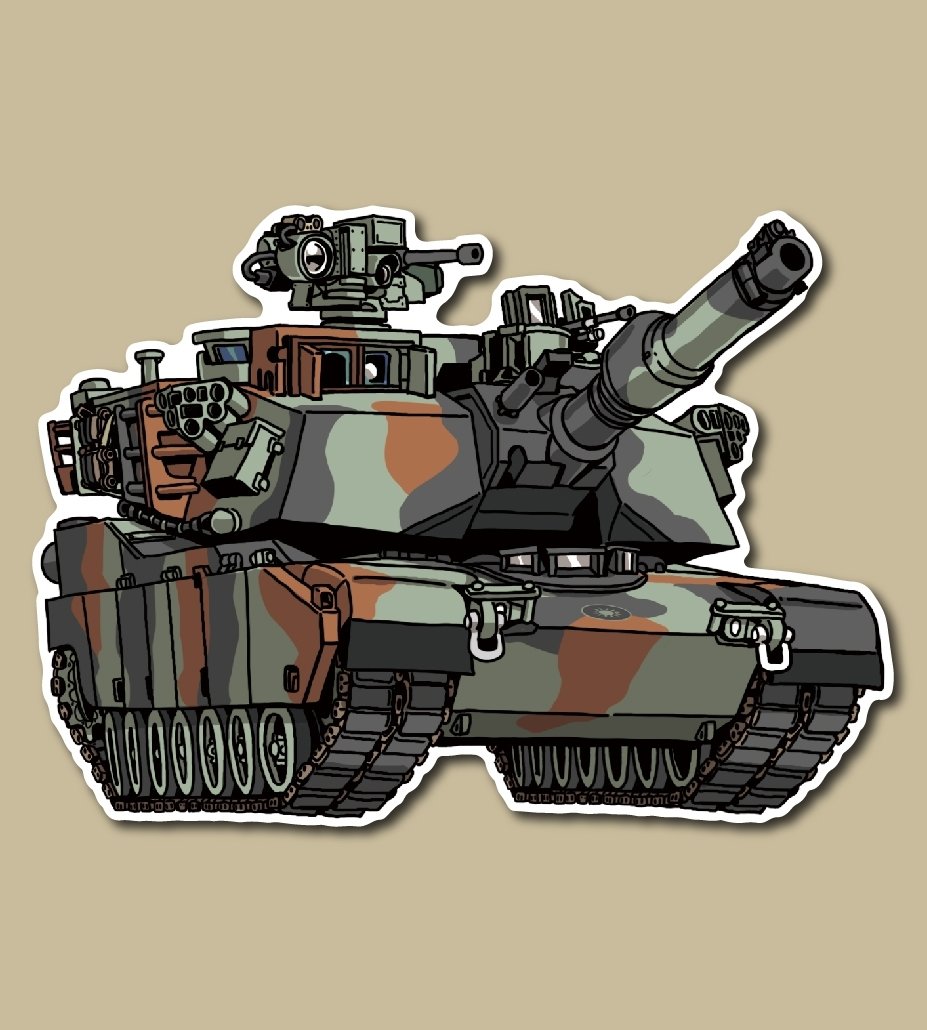 國軍M1A2T ABRAMS艾布蘭主戰坦克