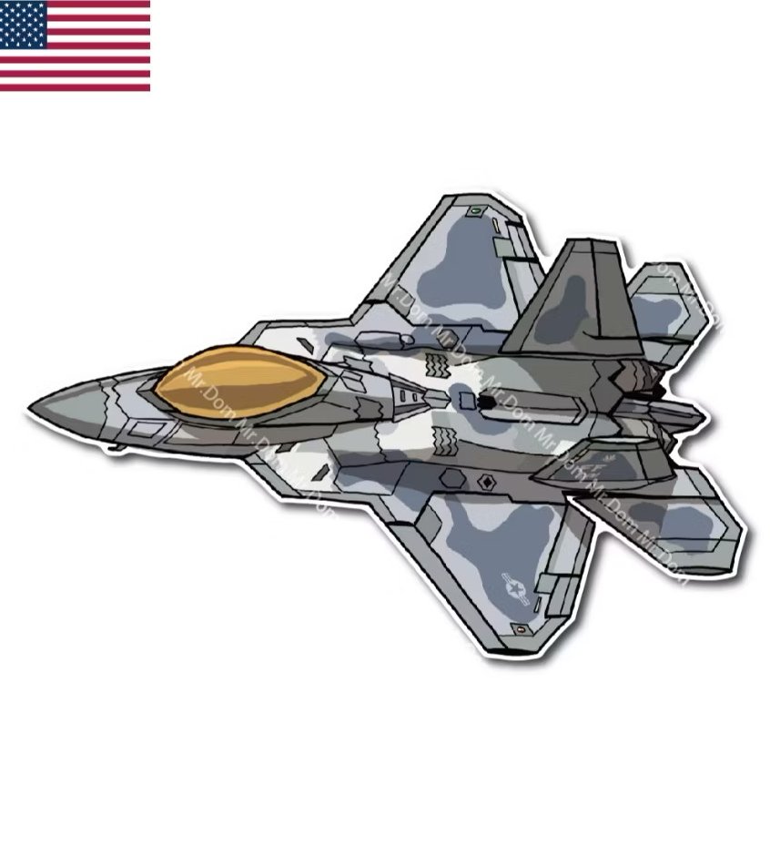 美國F-22猛禽式隱形戰機