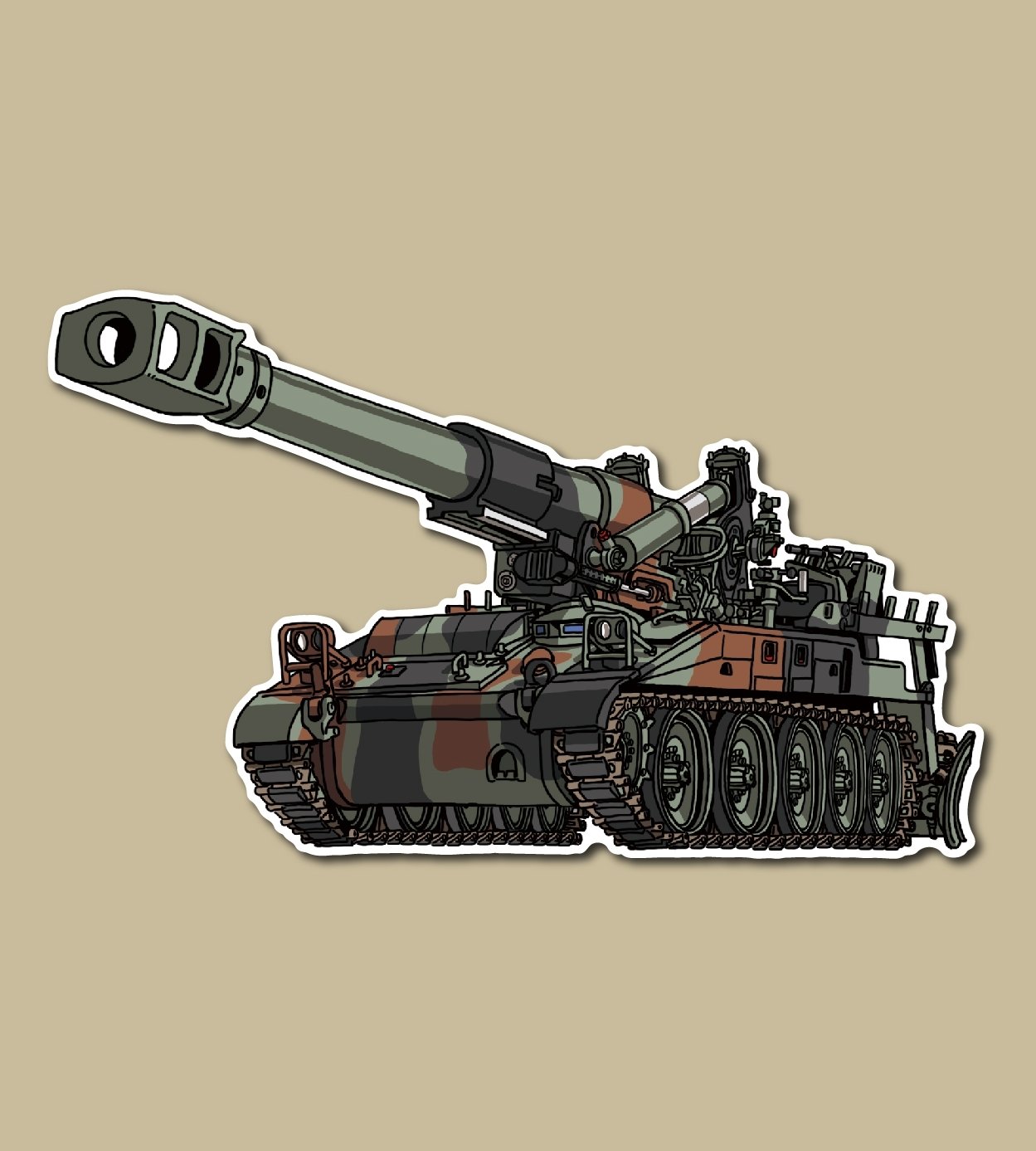 國軍M110自走砲