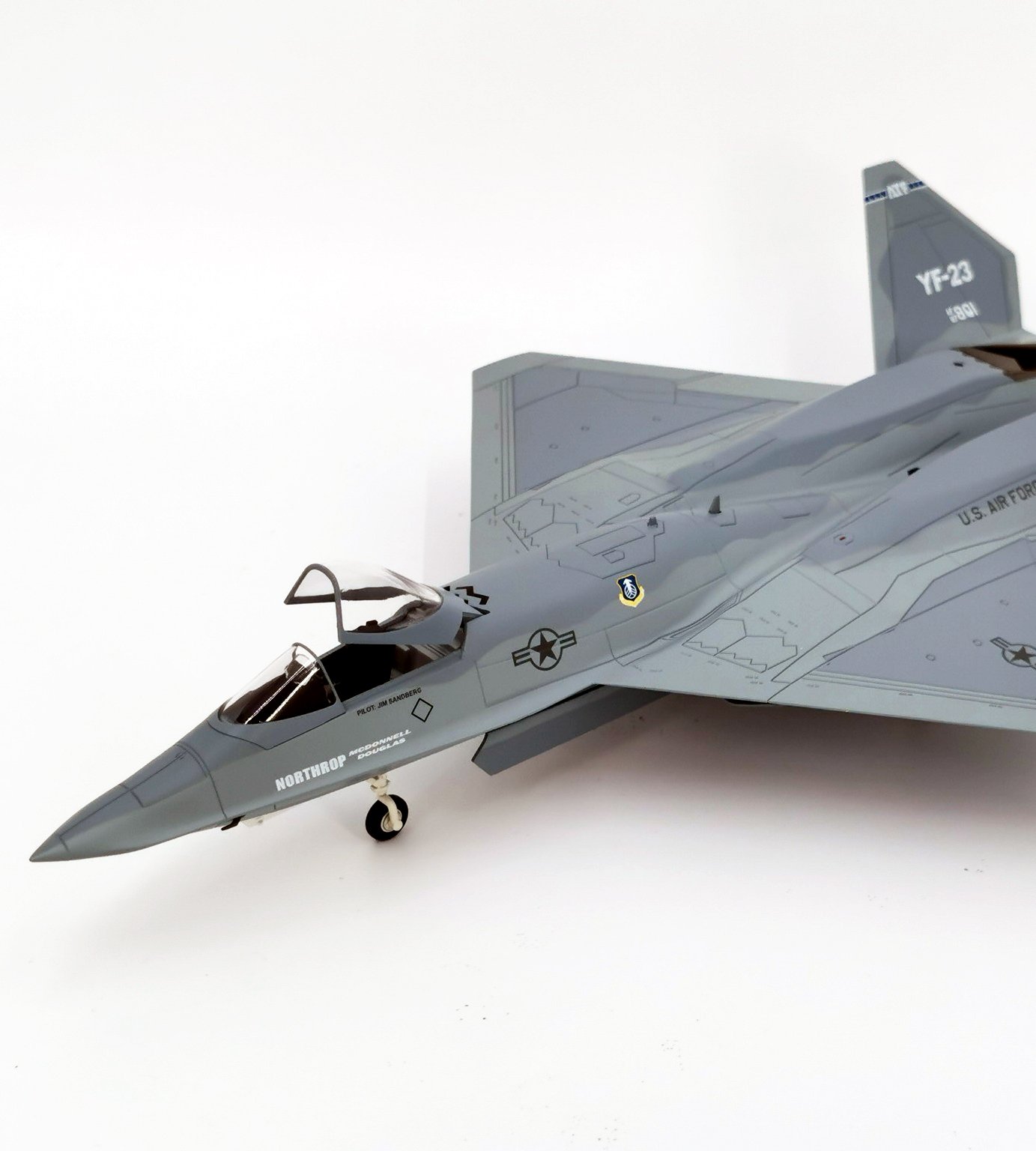 HA2850美國YF-23 “Gray Ghost” 1/72合金成品模型HM