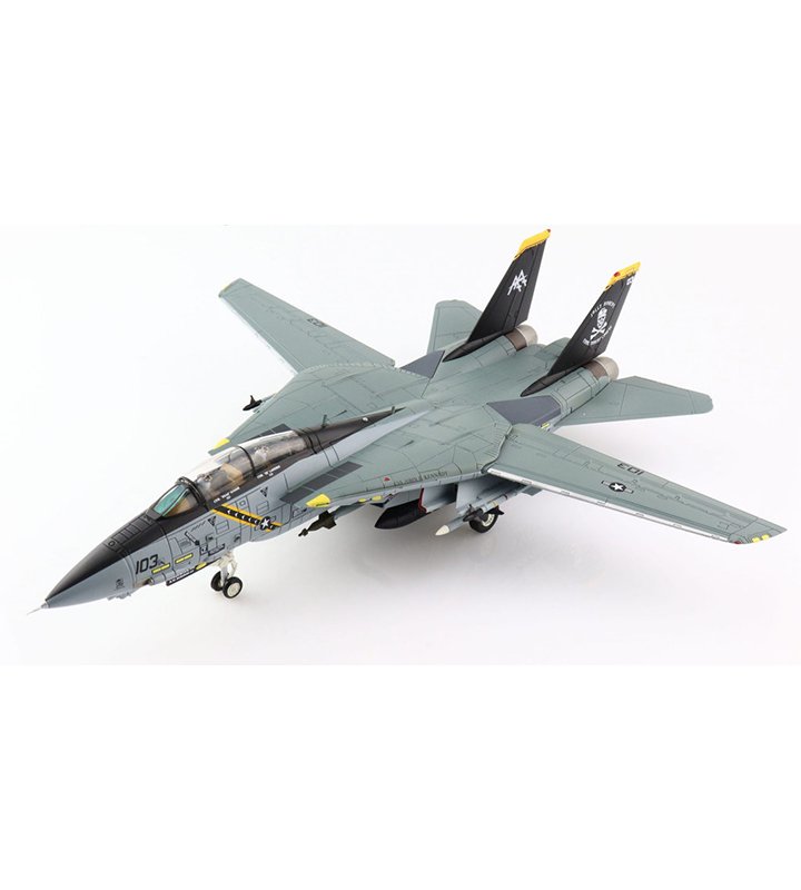 HA5239海盜旗VF-103美國海軍F-14B TOMCAT戰機模型