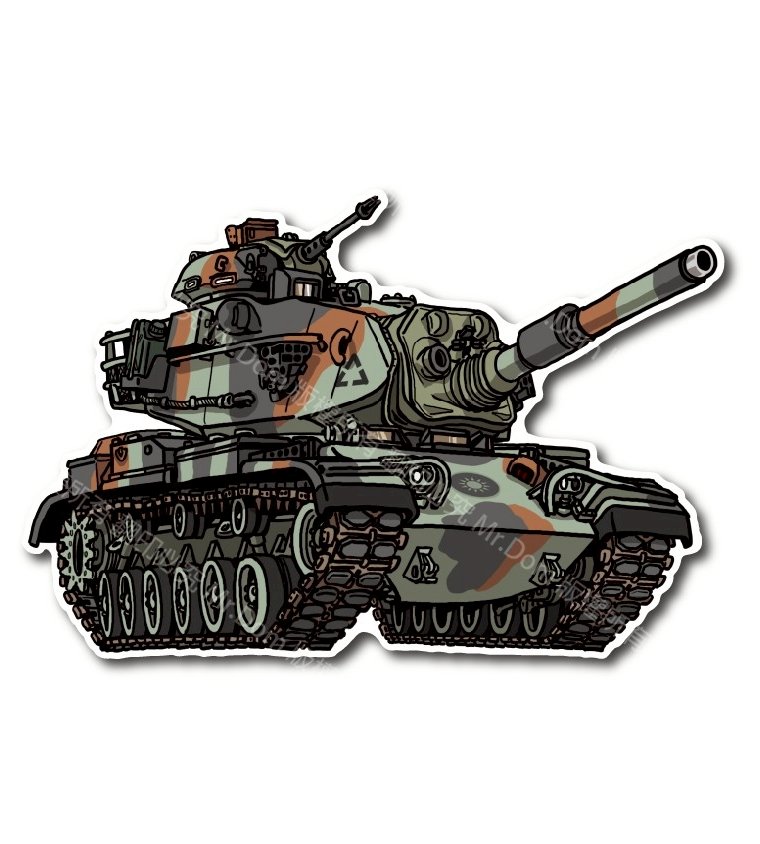 國軍M60A3 TTS主戰坦克