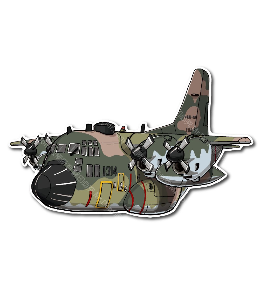 國軍C-130H屏東101/102中隊運輸機