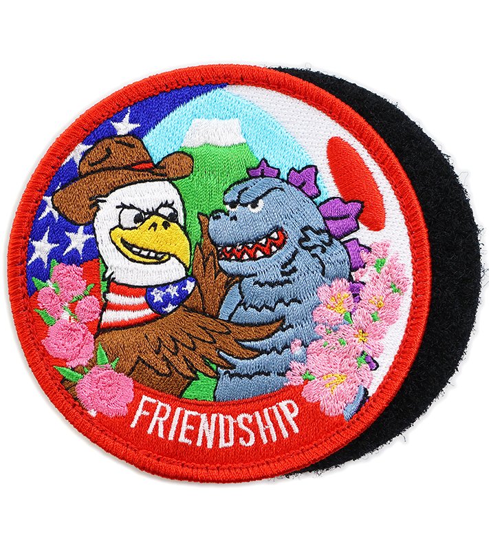 P0156 美日友誼臂章 (魔鬼氈)