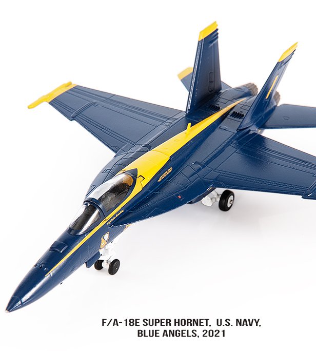 JCW-144-F18-004美國海軍藍天使表演隊1/144模型