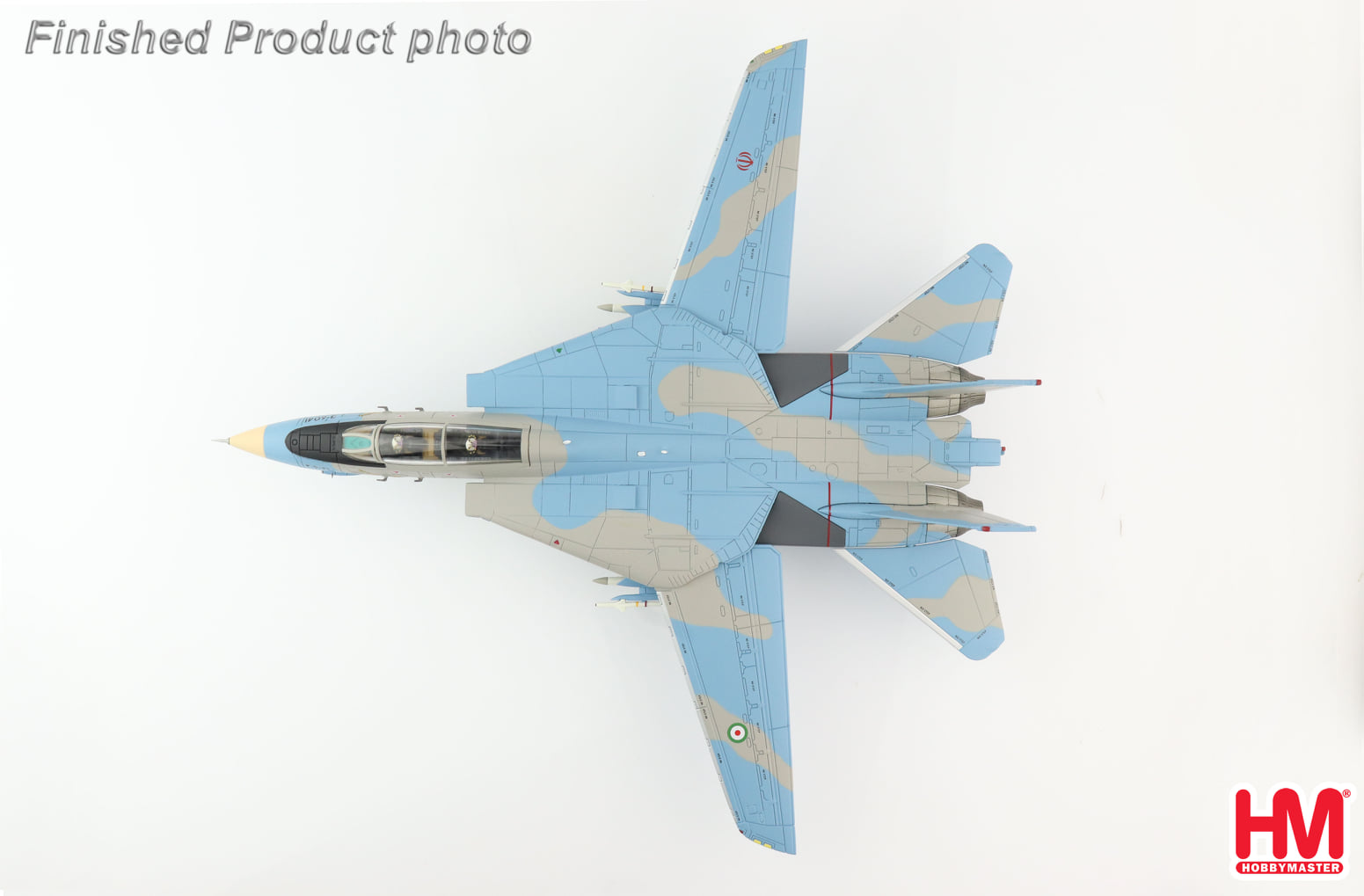 HA5235伊朗空軍F-14A雄貓戰鬥機合金模型1/72成品HM
