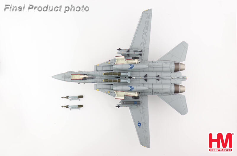 HA5243美國海軍F-14B戰機VFA-143嘔吐犬模型1