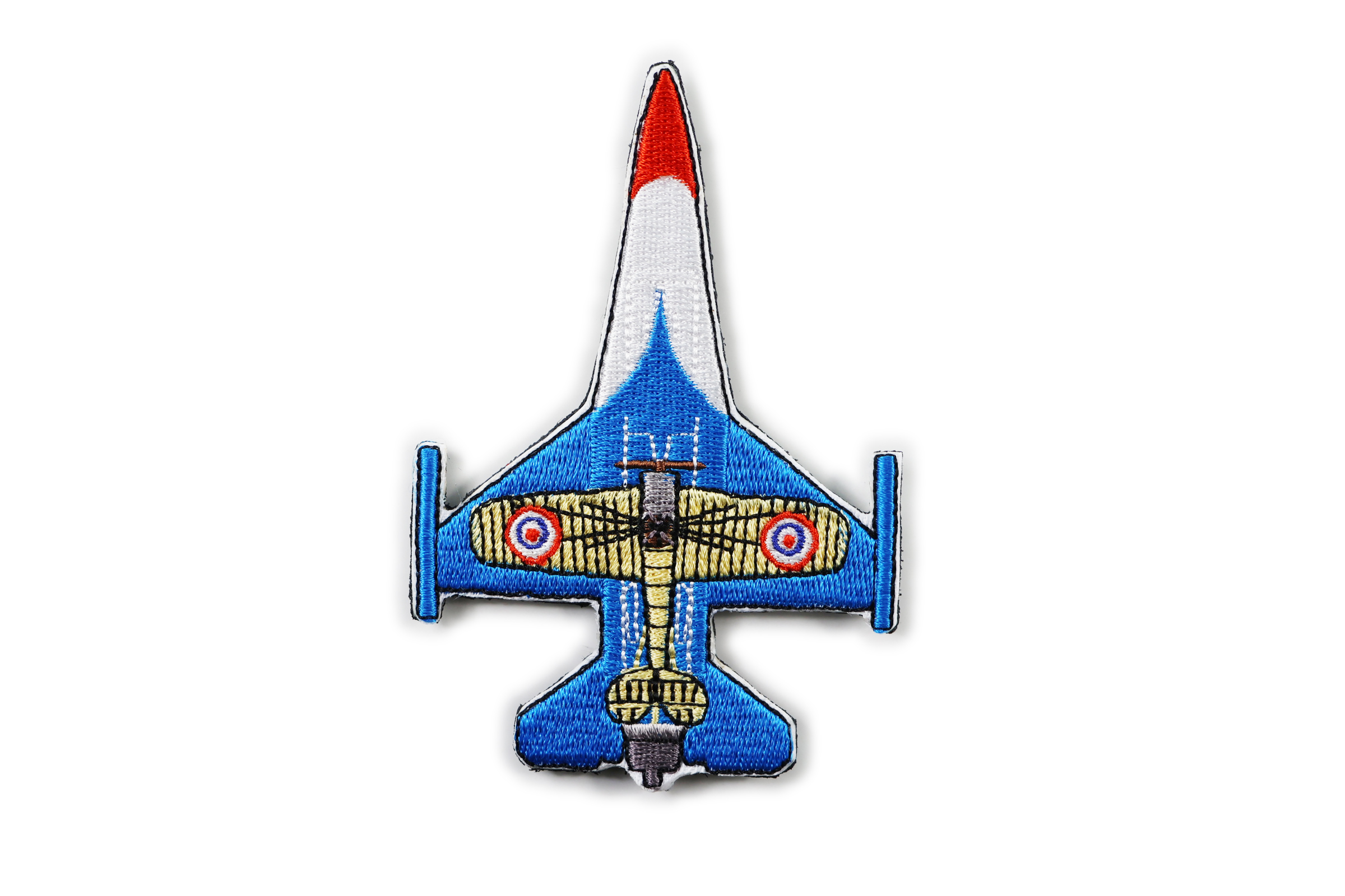 PT0011泰國F-16彩繪機套章(魔鬼氈)