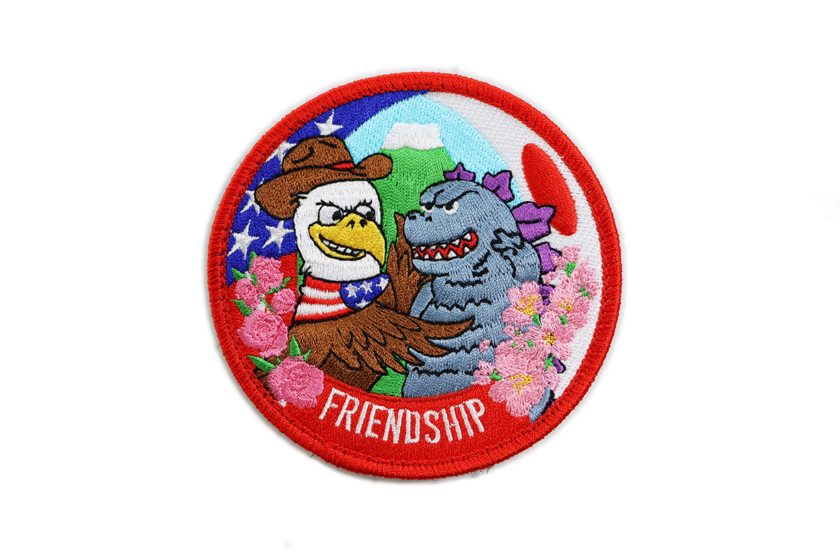 P0156 美日友誼臂章 (魔鬼氈)