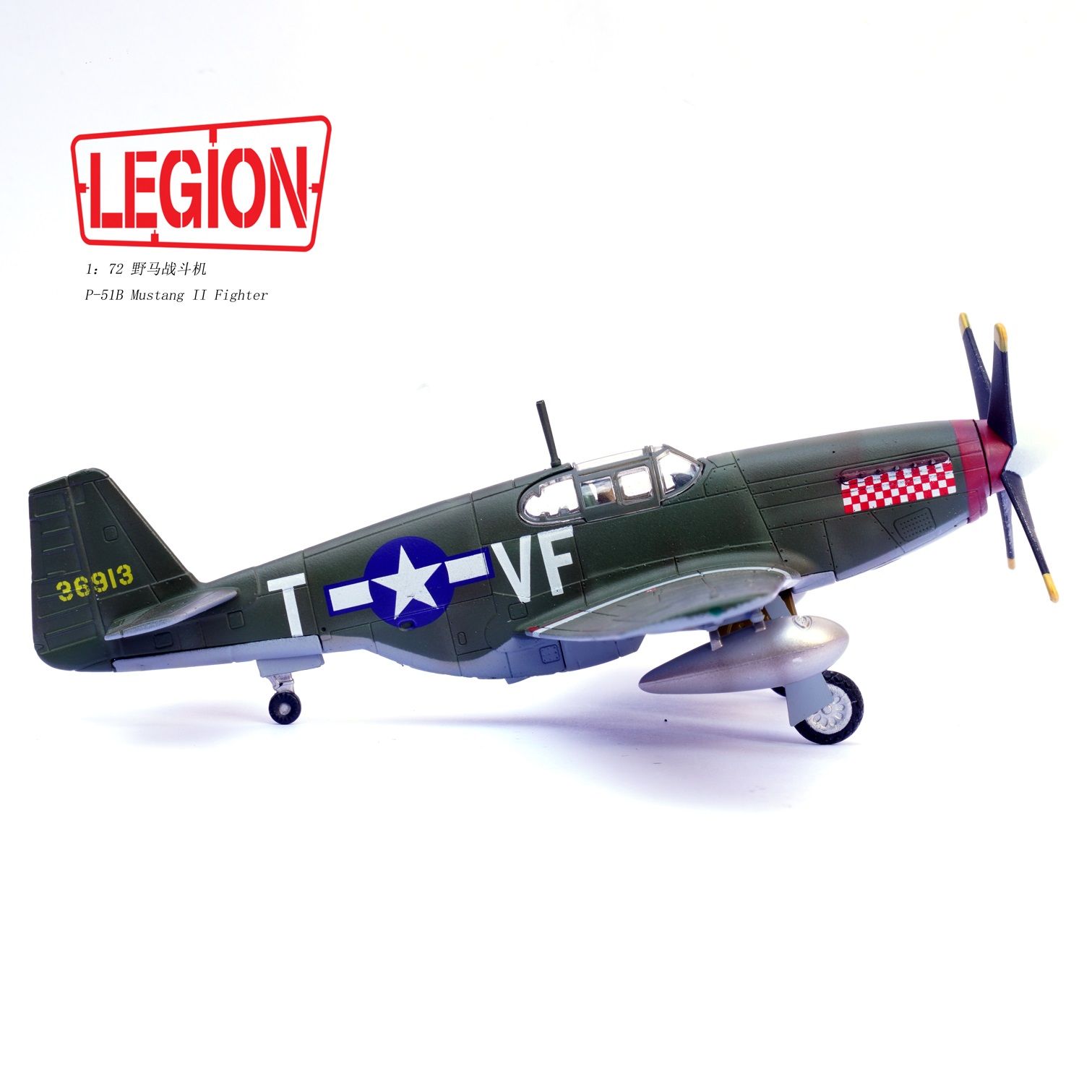 美國陸軍航空軍P-51B，D·詹蒂萊上尉，第 336 戰鬥機中隊14606LA