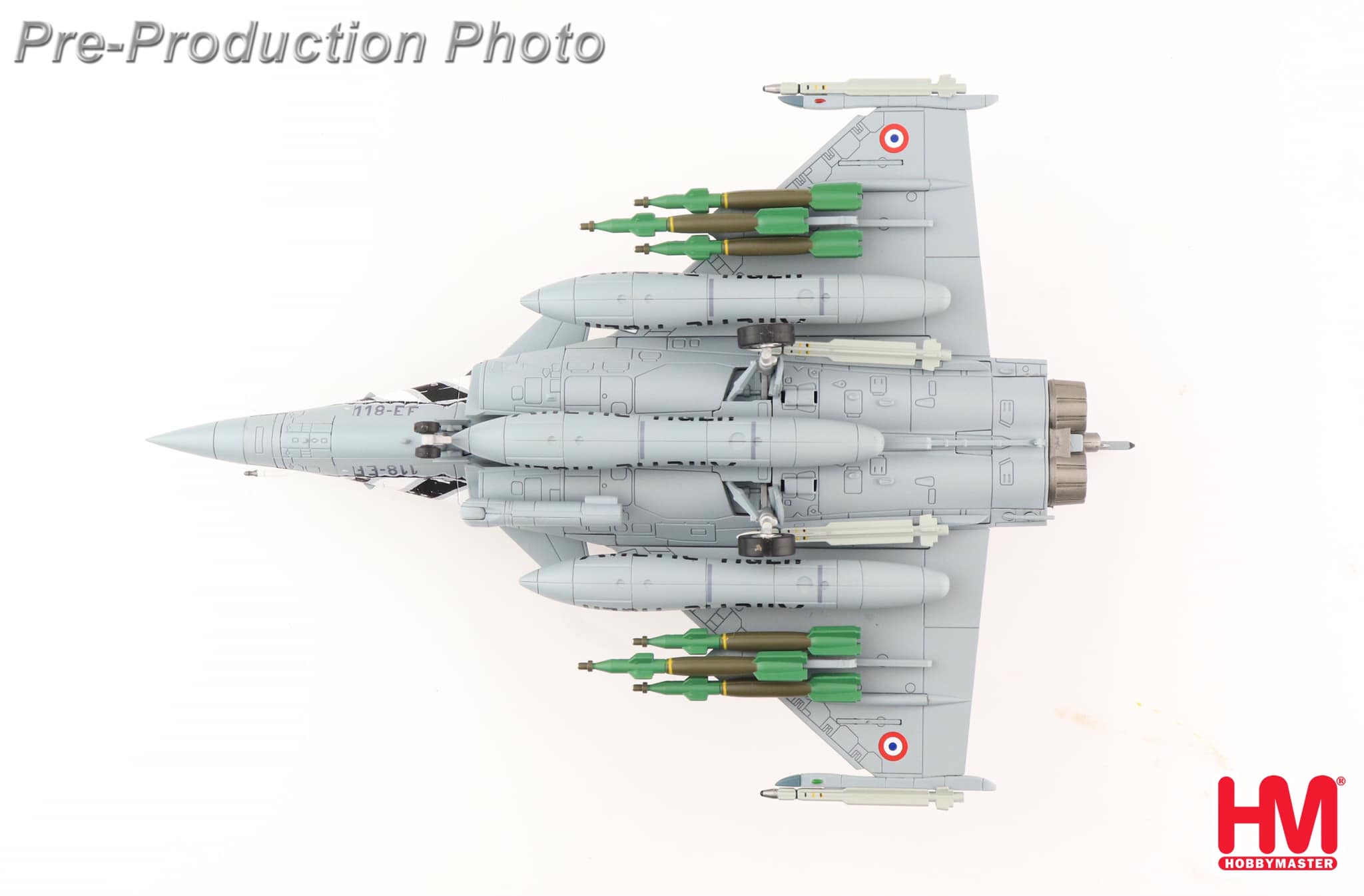 HA9601法國空軍Rafale C飆風戰機北約老虎會2012彩繪模型