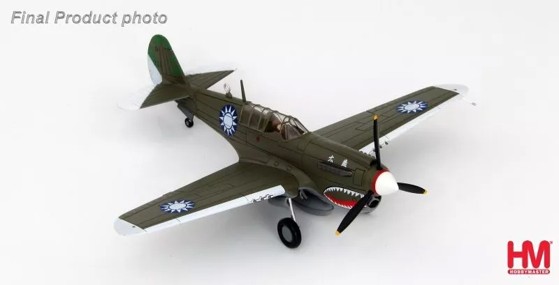 HA5502空軍第五大隊「太歲」P-40飛虎隊喬無遏1944模型