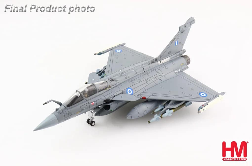 HA9604希臘空軍Rafale C飆風戰機模型