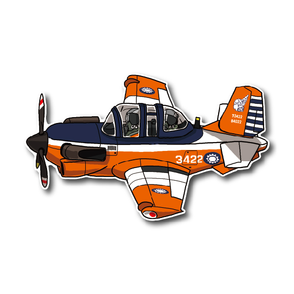 國軍T-34C初級教練機