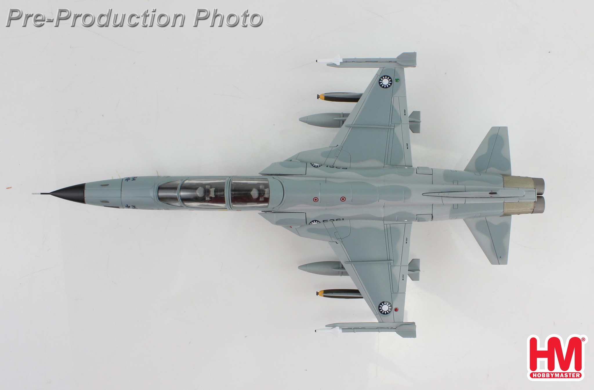 HA3381空軍F-5F黃植誠叛逃機 合金成品模型1/72成品HM