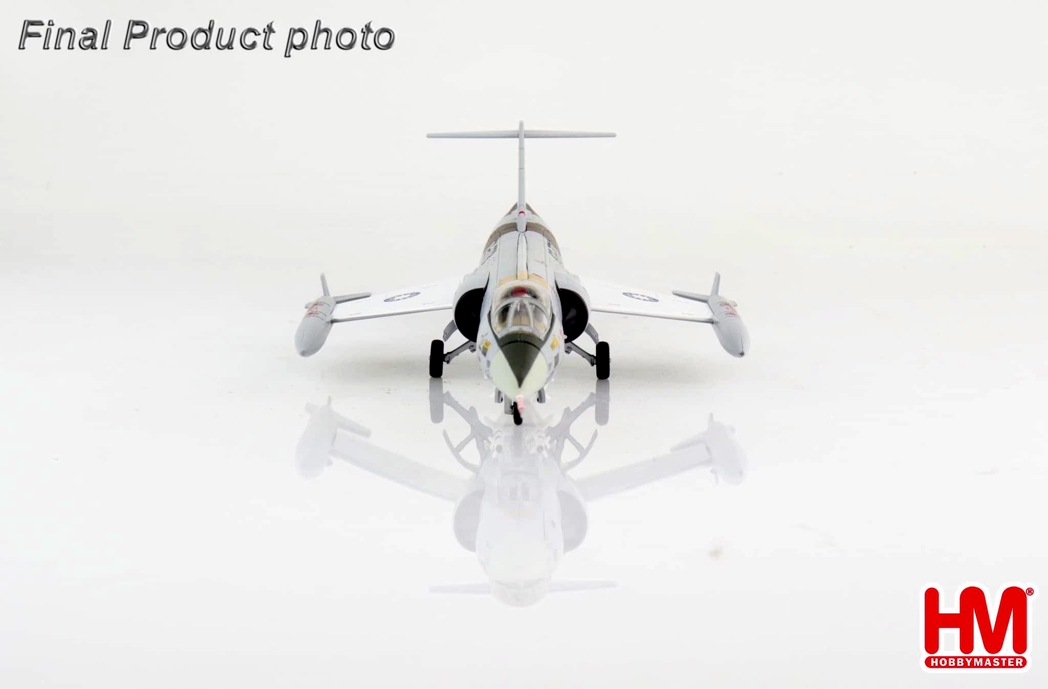 HA1072空軍113空戰英雄F-104G第8中隊胡世霖座機4347模型