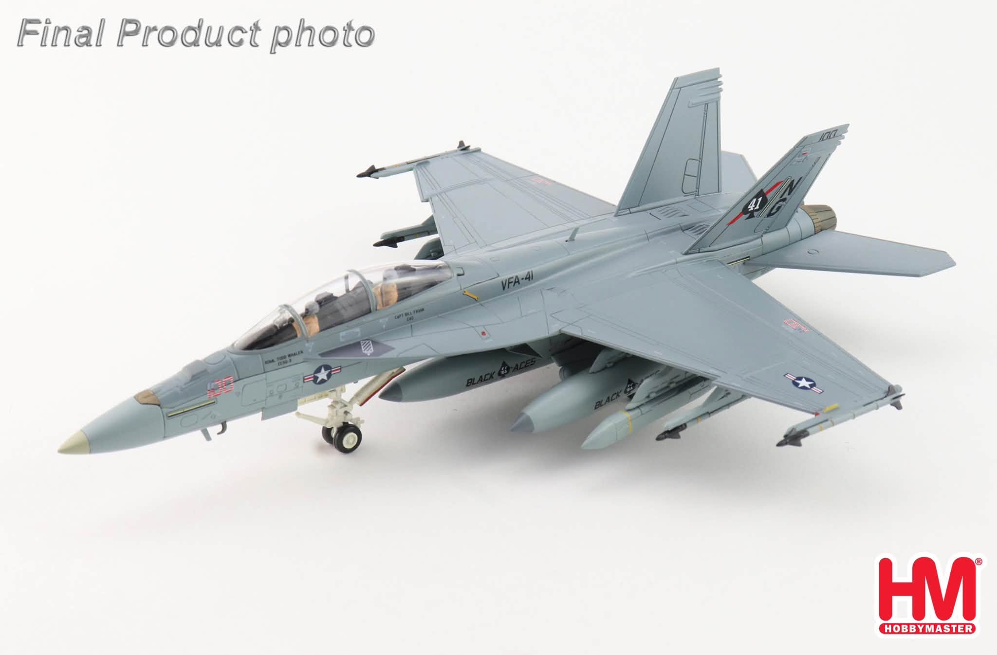 美國海軍 VFA-41 Black Aces F/A-18F戰機2026史詩怒火行動HA5145