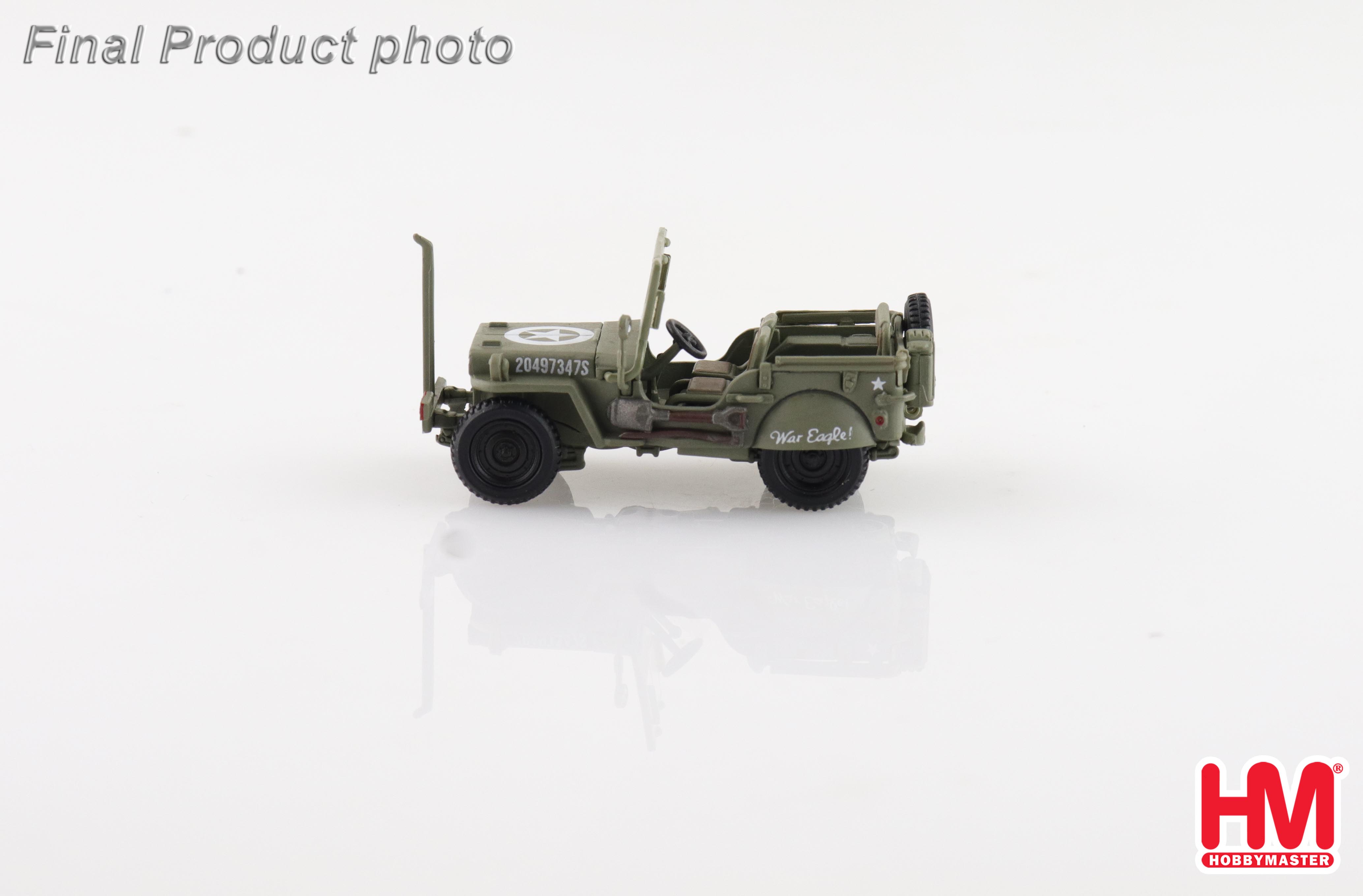 美國1/4噸軍用吉普車“喬治·巴頓將軍”1945年 HG4215