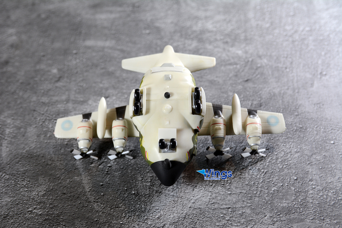 空軍C-130HE天干電戰機樹脂Q版蛋機模型材料包